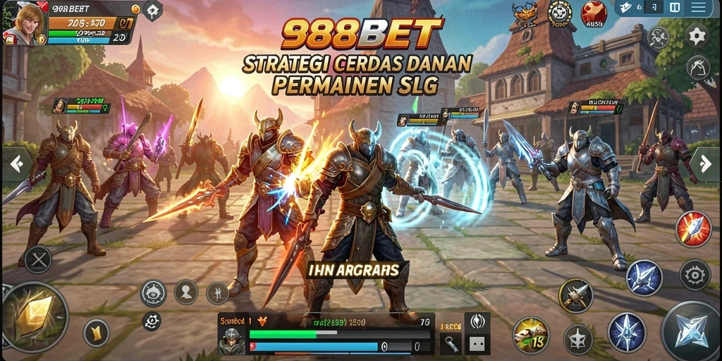 Tangkapan layar gameplay 988BET menampilkan aksi strategis yang mendebarkan.