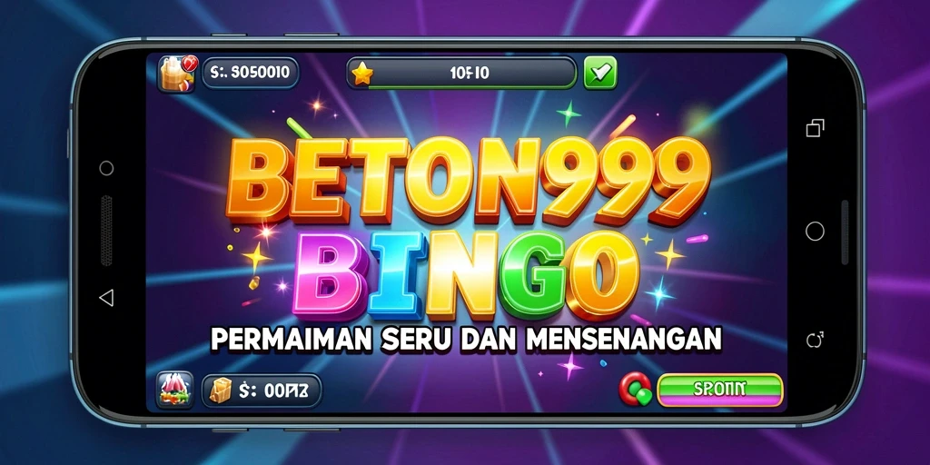 Tampilan gameplay Bingo yang menarik di BETON999.