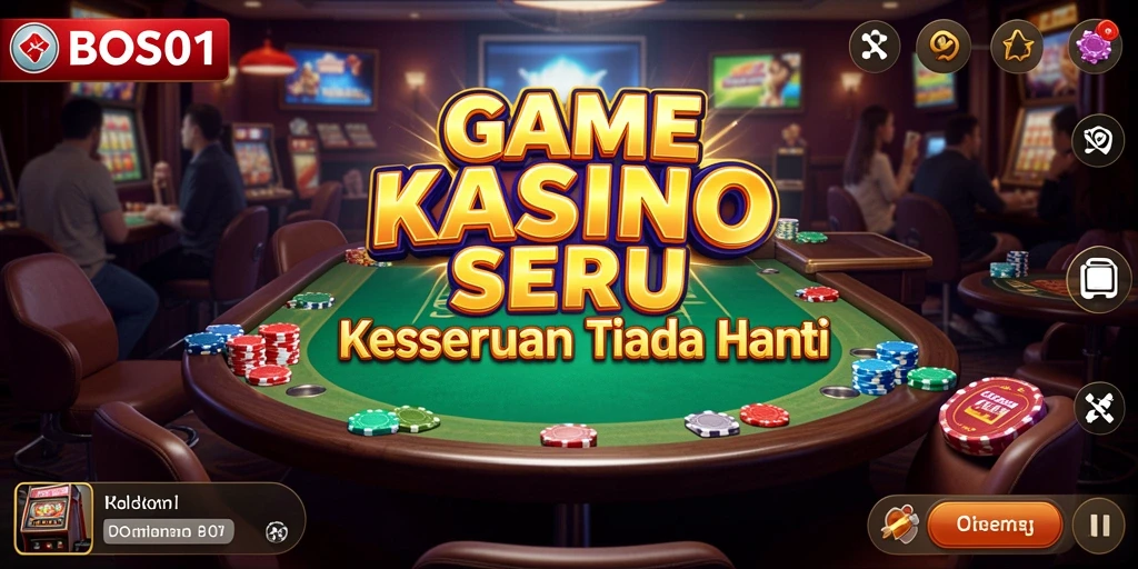 Tampilan gameplay BOS01 yang menarik dan seru dalam permainan Kasino.