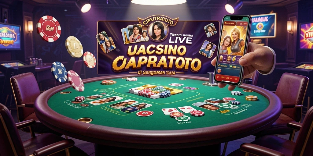 Tampilan gameplay menarik dari CIPUTRATOTO dengan dealer profesional dan permainan langsung.