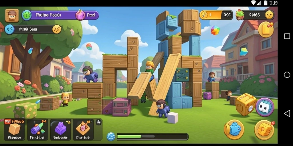 Gameplay seru FW66 dengan berbagai teka-teki menarik.