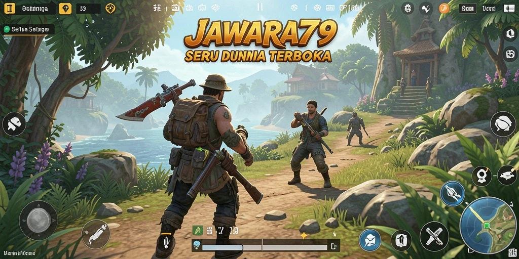 Screenshot gameplay Open World di JAWARA79 yang menakjubkan.