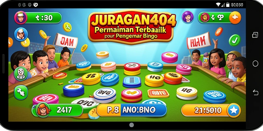 Tampilan gameplay Bingo yang menarik dan interaktif di JURAGAN404.