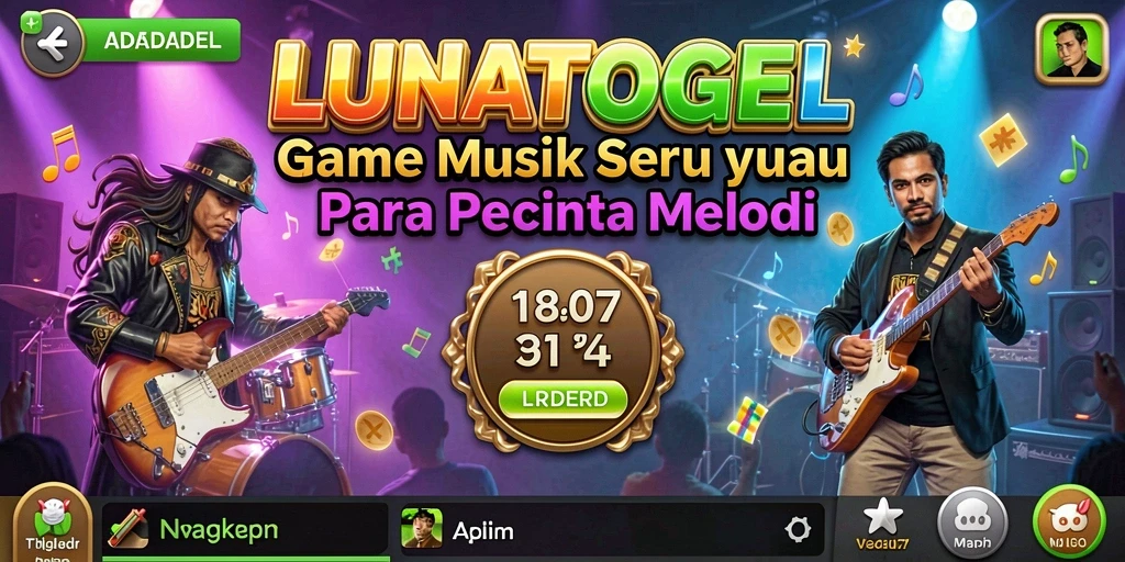 Gameplay LUNATOGEL yang mengasyikkan dengan lagu-lagu terbaik.