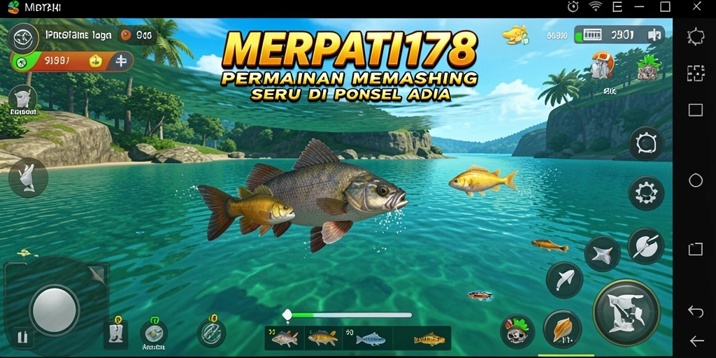 Tangkapan ikan yang menakjubkan dalam gameplay MERPATI178.