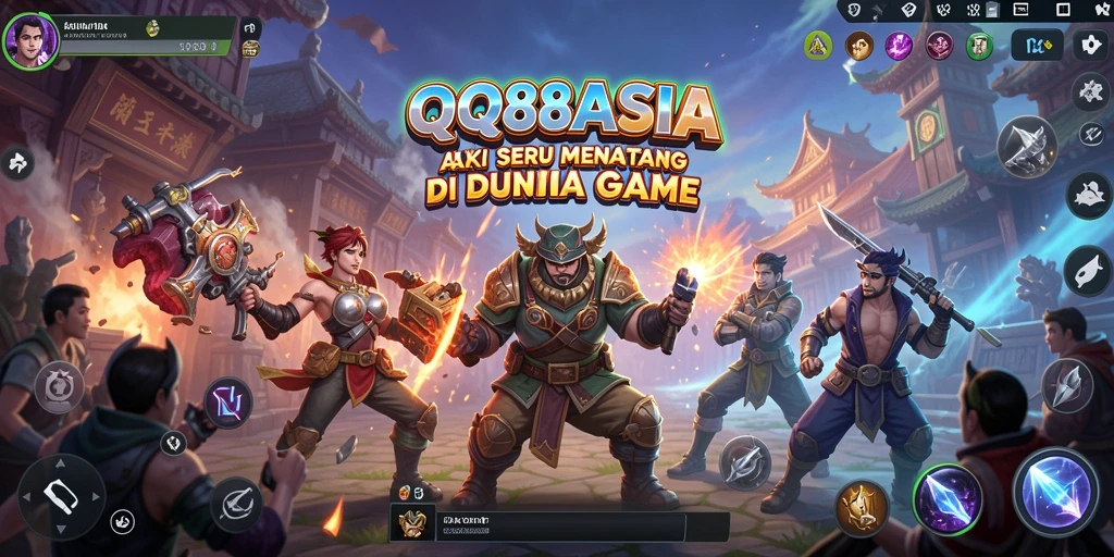Tampilan gameplay QQ88ASIA yang seru dan mendebarkan.