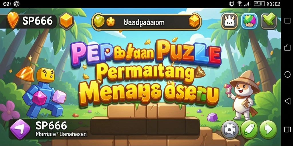 Tampilan gameplay SP666 yang penuh warna dan tantangan.